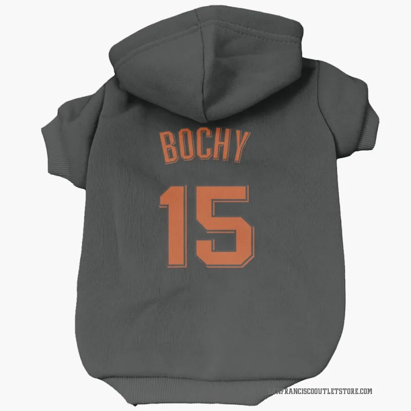 Bruce Bochy  Black San Francisco Giants  Cat & Dog Pet Hoodie