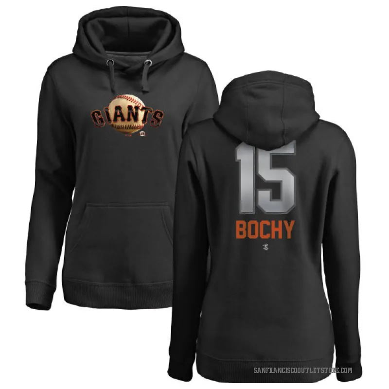 Bruce Bochy Women's Black San Francisco Giants Branded Midnight Mascot Pullover Hoodie -