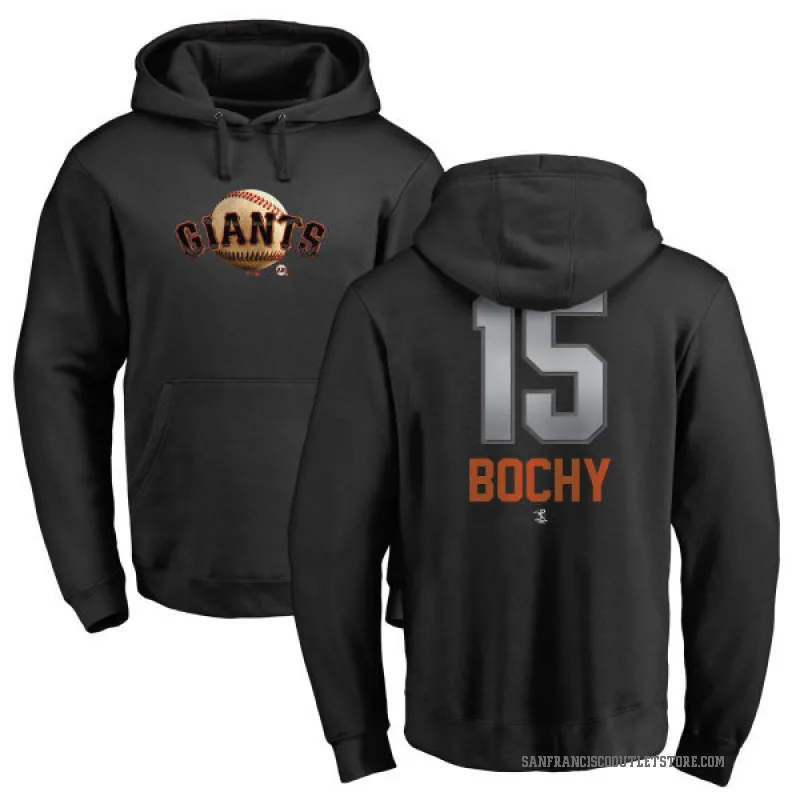 Bruce Bochy Youth Black San Francisco Giants Branded Midnight Mascot Pullover Hoodie -