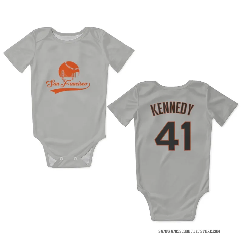 Buddy Kennedy  White San Francisco Giants  Newborn & Infant Bodysuit