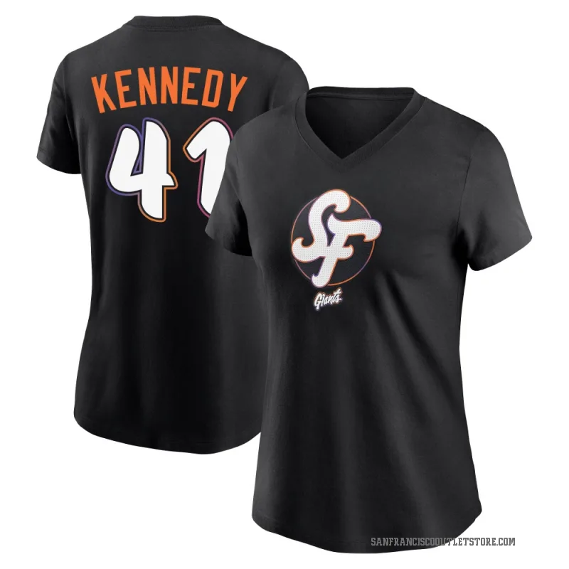 Buddy Kennedy Women's Black San Francisco Giants 2025 City Connect T-Shirt