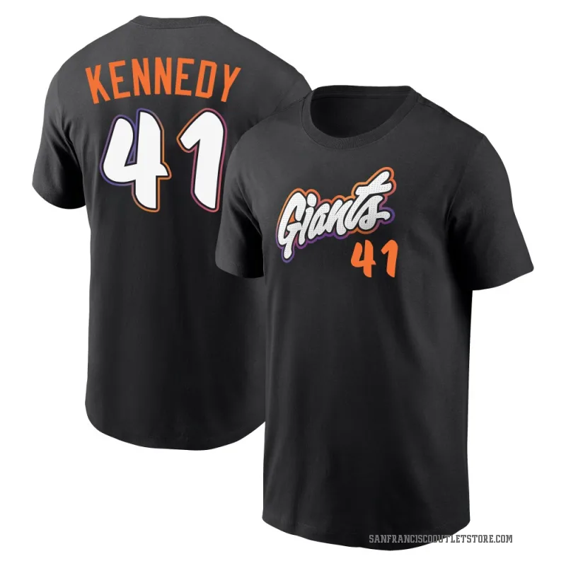 Buddy Kennedy Youth Black San Francisco Giants 2025 City Connect Fuse T-Shirt