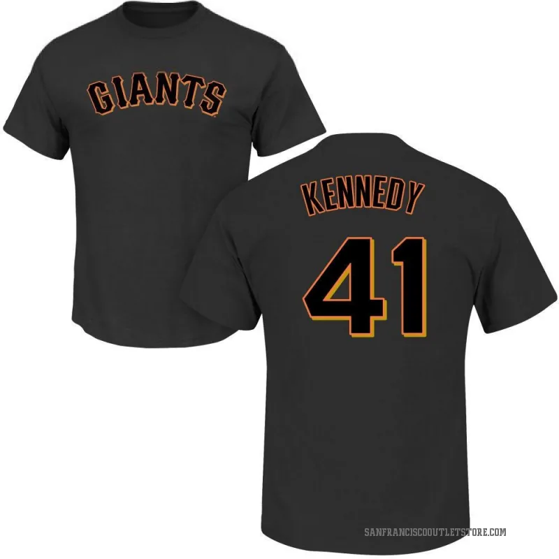 Buddy Kennedy Youth Black San Francisco Giants Roster T-Shirt -