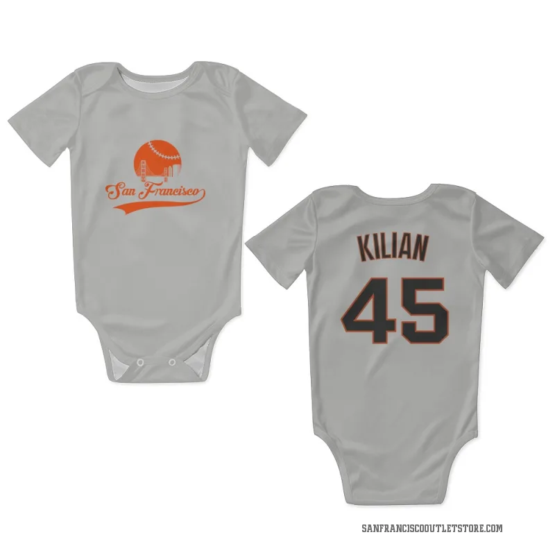 Caleb Kilian  White San Francisco Giants  Newborn & Infant Bodysuit