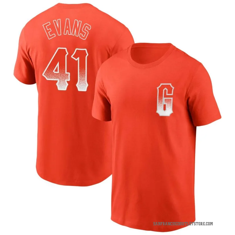 Darrell Evans Youth Orange San Francisco Giants City Connect T-Shirt