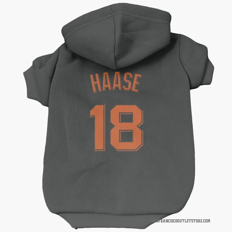Eric Haase  Black San Francisco Giants  Cat & Dog Pet Hoodie