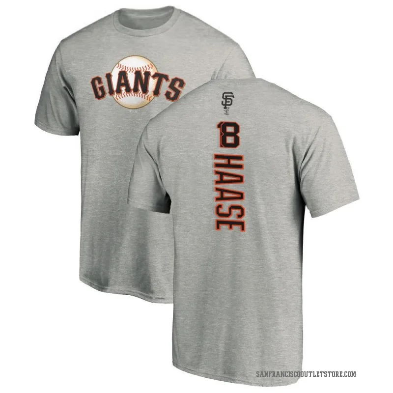Eric Haase Youth Ash San Francisco Giants Backer T-Shirt -