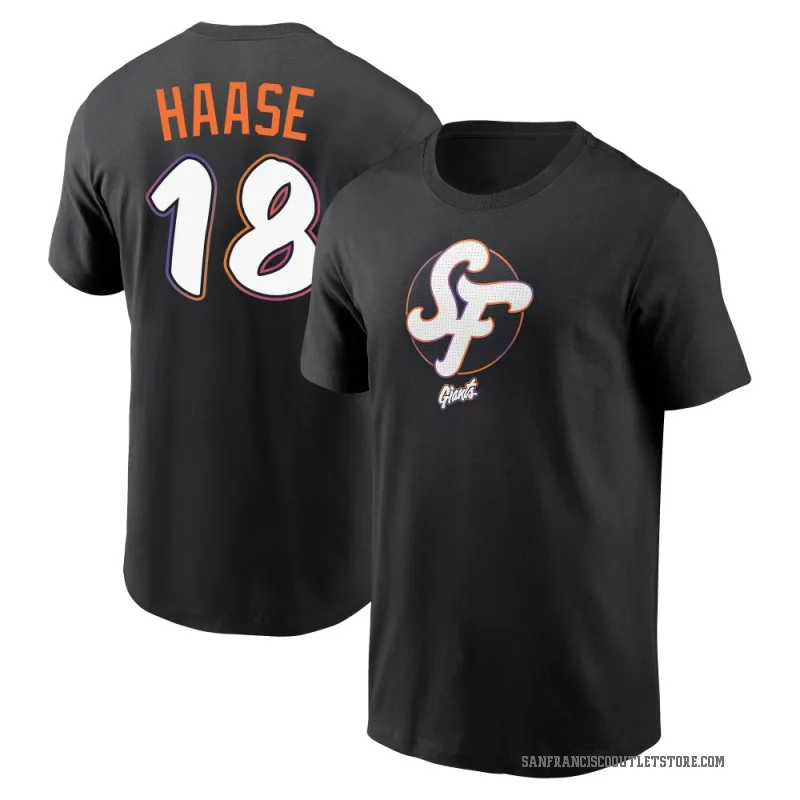 Eric Haase Youth Black San Francisco Giants 2025 City Connect T-Shirt