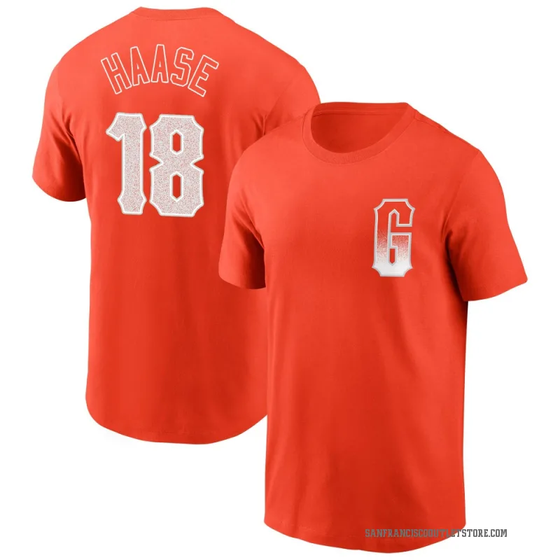Eric Haase Youth Orange San Francisco Giants City Connect T-Shirt