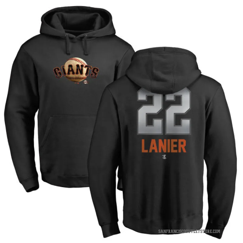 Hal Lanier Youth Black San Francisco Giants Branded Midnight Mascot Pullover Hoodie -