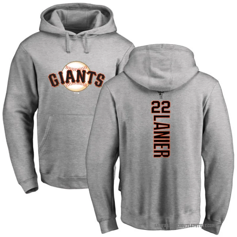 Hal Lanier Youth San Francisco Giants Ash Backer Pullover Hoodie