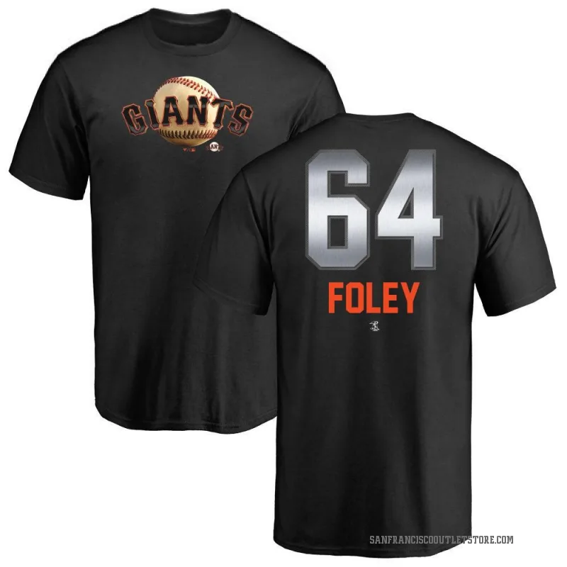 Jason Foley Youth Black San Francisco Giants Midnight Mascot T-Shirt -
