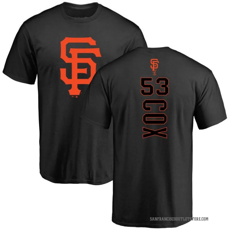 Jonah Cox Men's Black San Francisco Giants Backer T-Shirt -