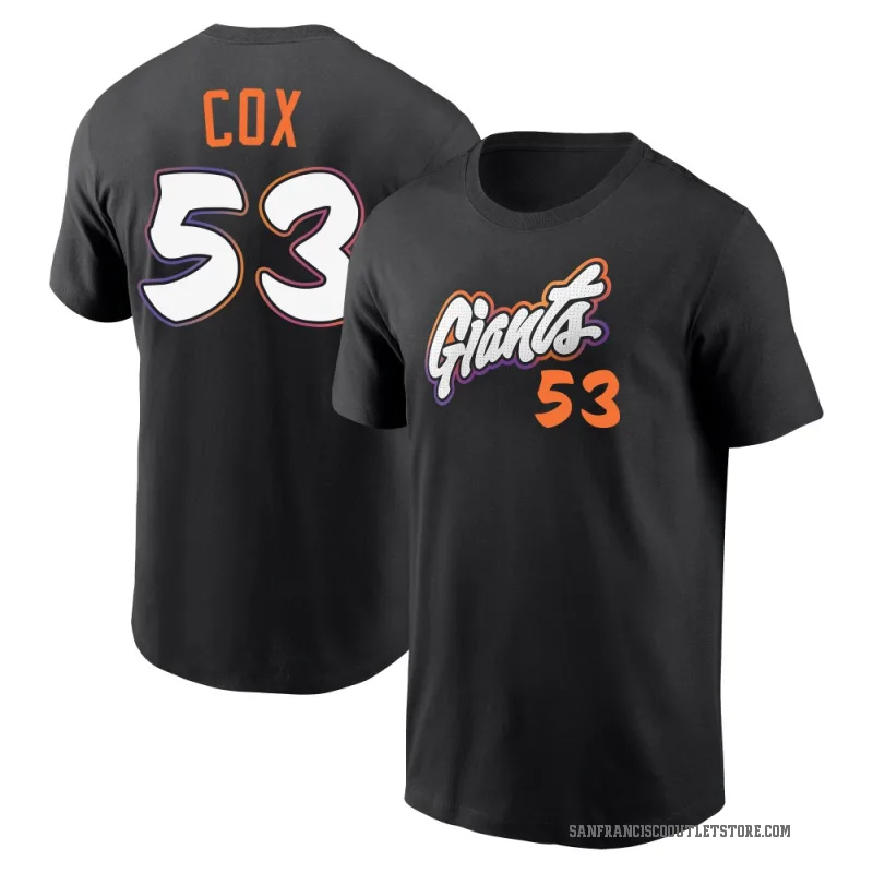 Jonah Cox Youth Black San Francisco Giants 2025 City Connect Fuse T-Shirt
