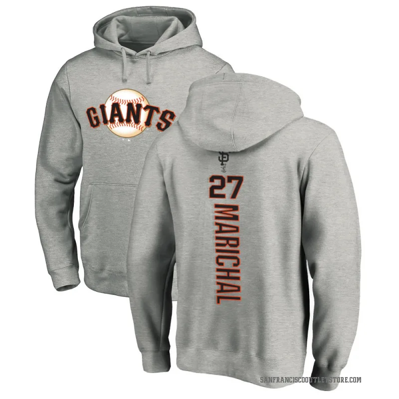 Juan Marichal Youth San Francisco Giants Ash Backer Pullover Hoodie