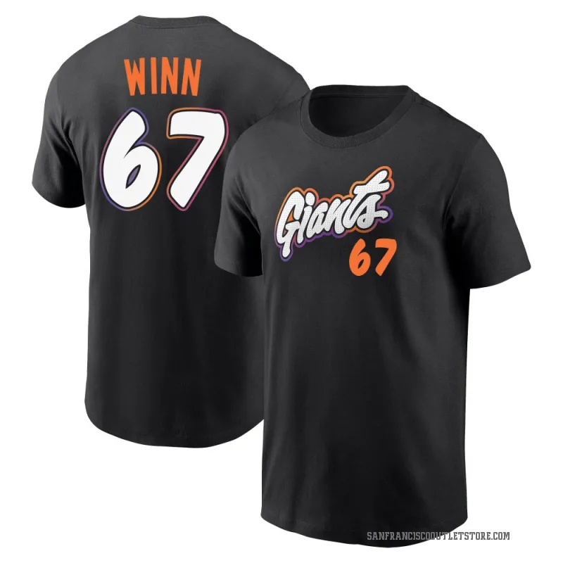 Keaton Winn Youth Black San Francisco Giants 2025 City Connect Fuse T-Shirt