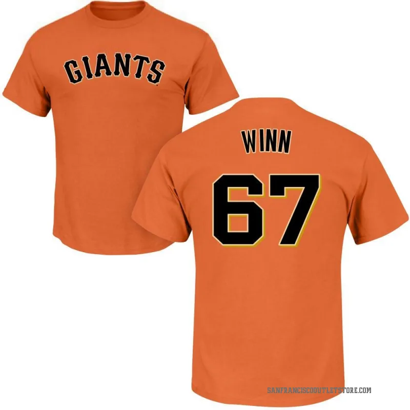 Keaton Winn Youth Orange San Francisco Giants Roster T-Shirt -