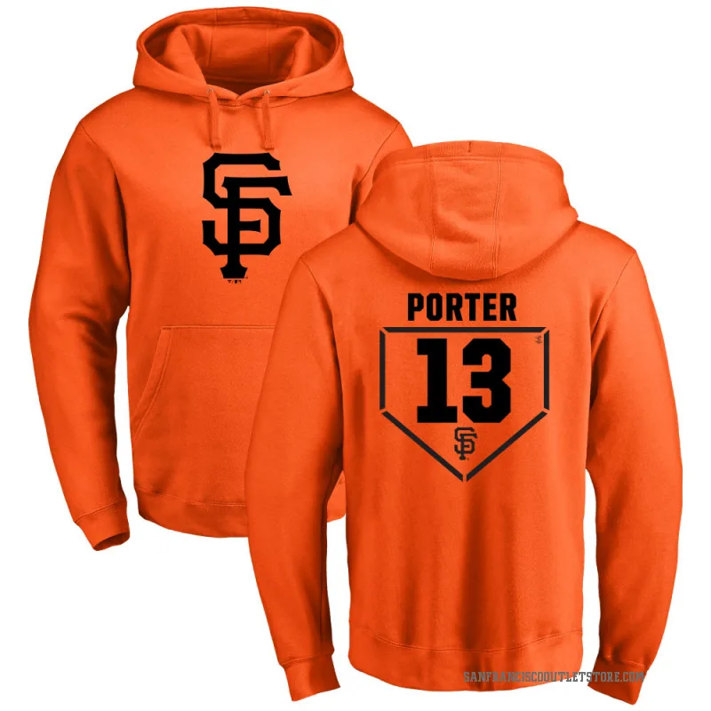Logan Porter Youth Orange San Francisco Giants Branded RBI Pullover Hoodie -