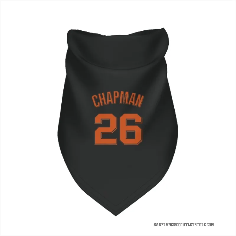 Matt Chapman  Black San Francisco Giants  Cat & Dog Pet Bandana