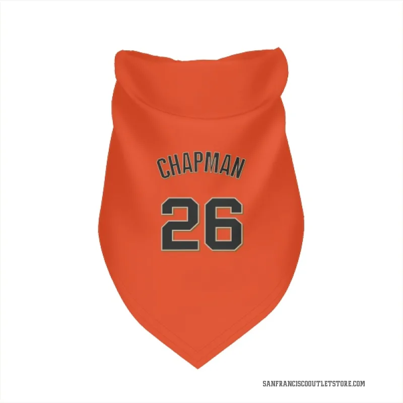 Matt Chapman  Orange San Francisco Giants  Cat & Dog Pet Bandana