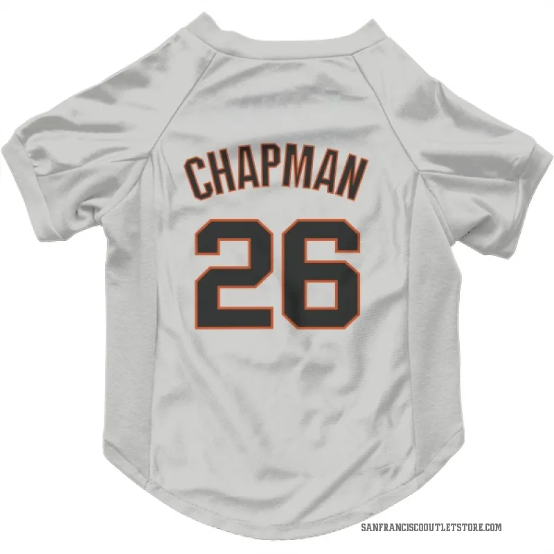 Matt Chapman  White San Francisco Giants  Cat & Dog Pet Jersey