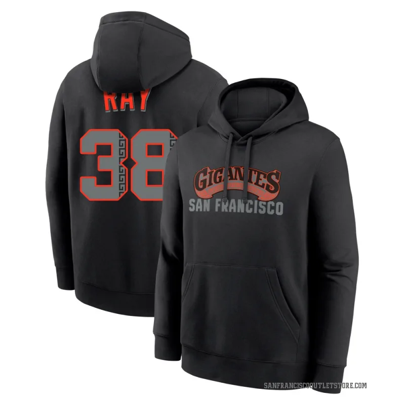 Robbie Ray Men's Black San Francisco Giants Alternate Club Fleece Hoodie