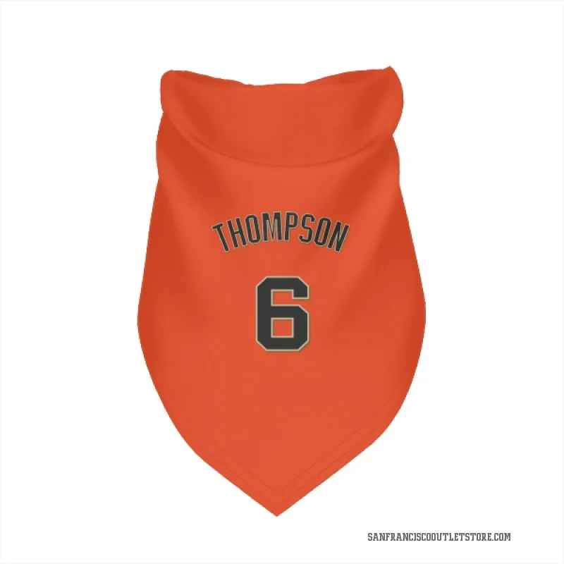 Robby Thompson  Orange San Francisco Giants  Cat & Dog Pet Bandana