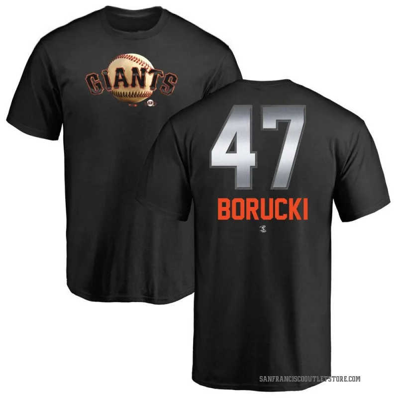 Ryan Borucki Youth Black San Francisco Giants Midnight Mascot T-Shirt -