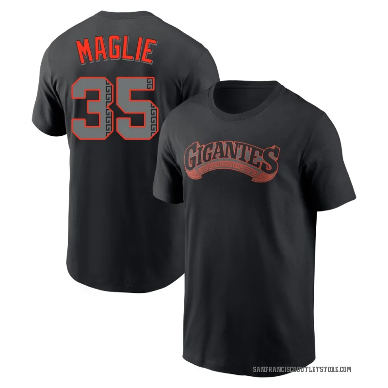 Sal Maglie Men's Black San Francisco Giants Alternate T-Shirt