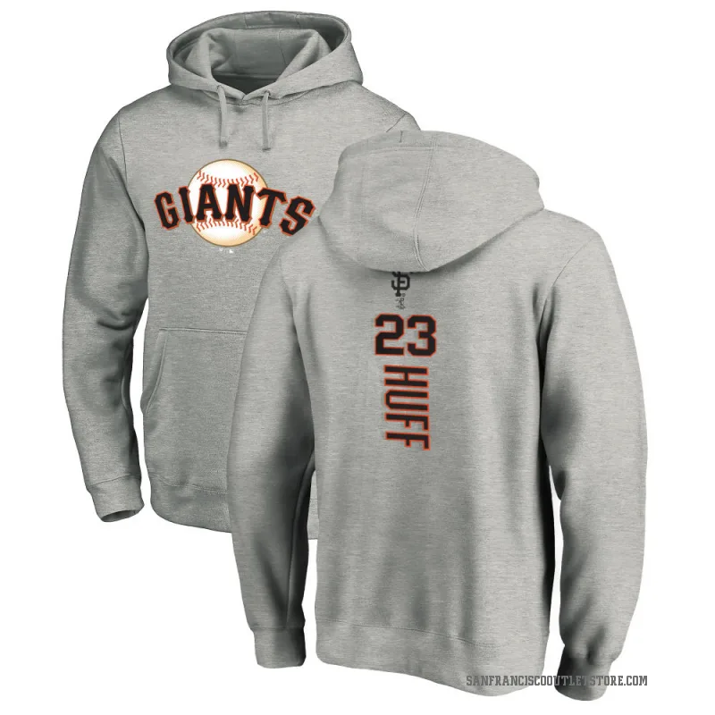 Sam Huff Youth San Francisco Giants Ash Backer Pullover Hoodie