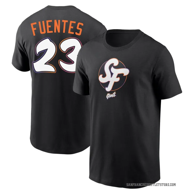 Tito Fuentes Men's Black San Francisco Giants 2025 City Connect T-Shirt