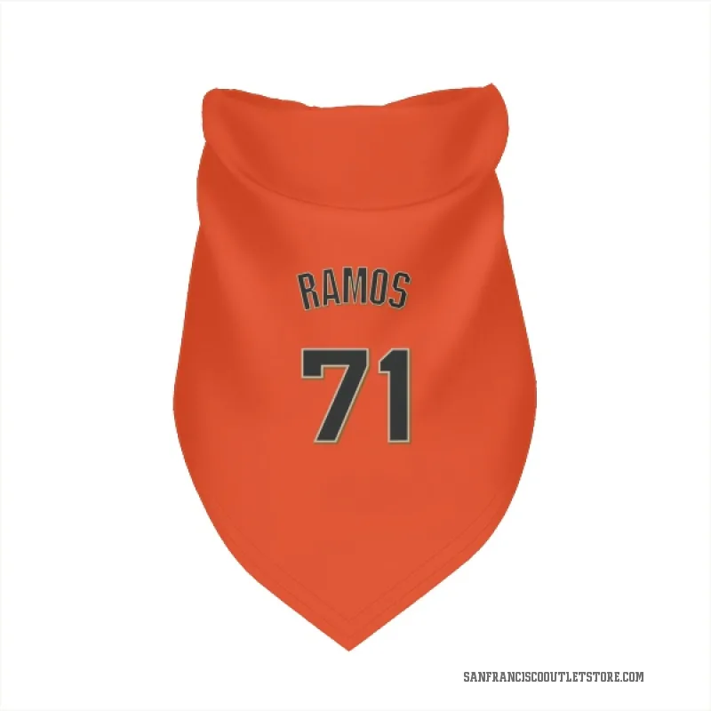 Wilkin Ramos  Orange San Francisco Giants  Cat & Dog Pet Bandana