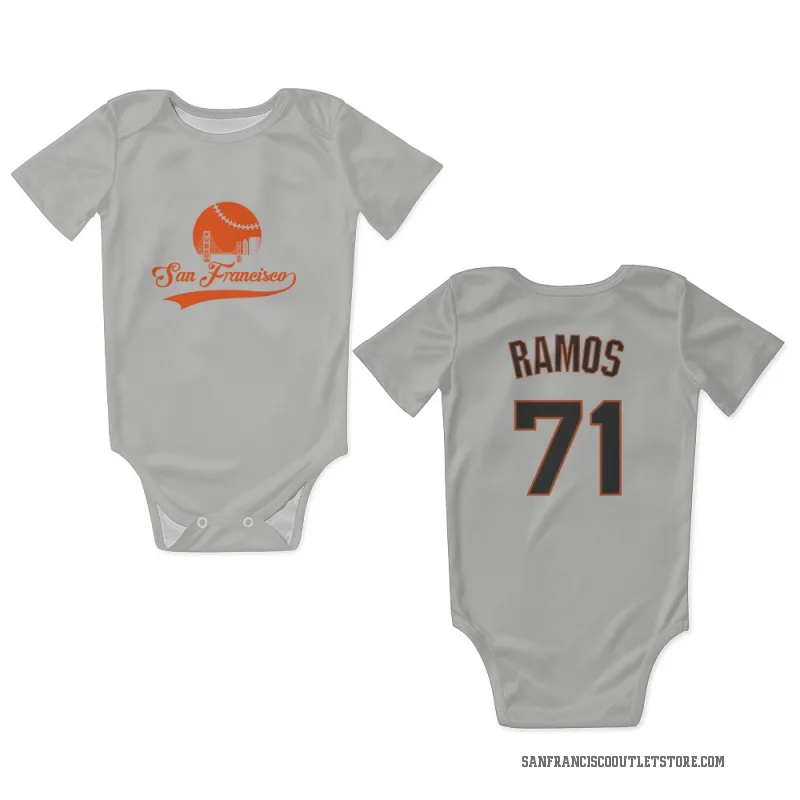 Wilkin Ramos  White San Francisco Giants  Newborn & Infant Bodysuit