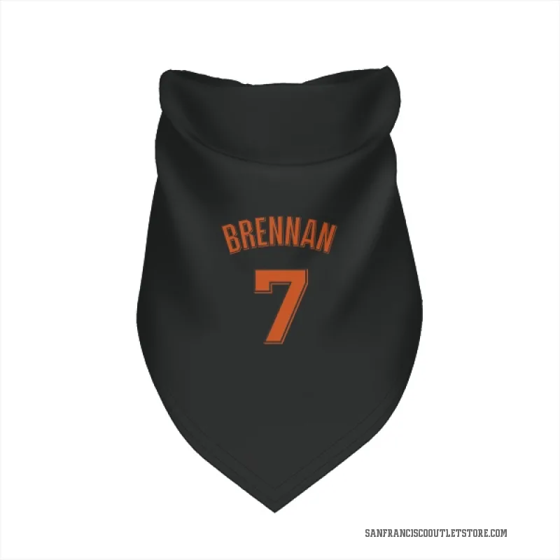 Will Brennan  Black San Francisco Giants  Cat & Dog Pet Bandana